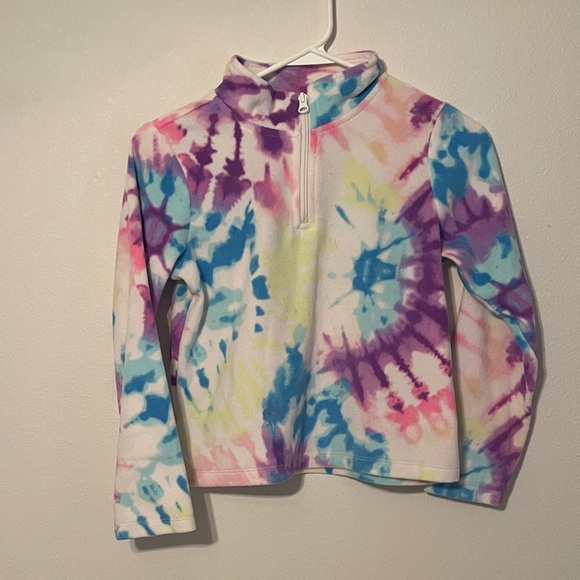 Place Other - Place Kids Tie-Dye Sweater - Purple, Blue, Pink